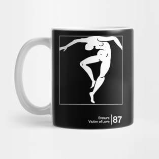 Erasure - Victim of Love / Minimal Style Graphic Artwork Mug